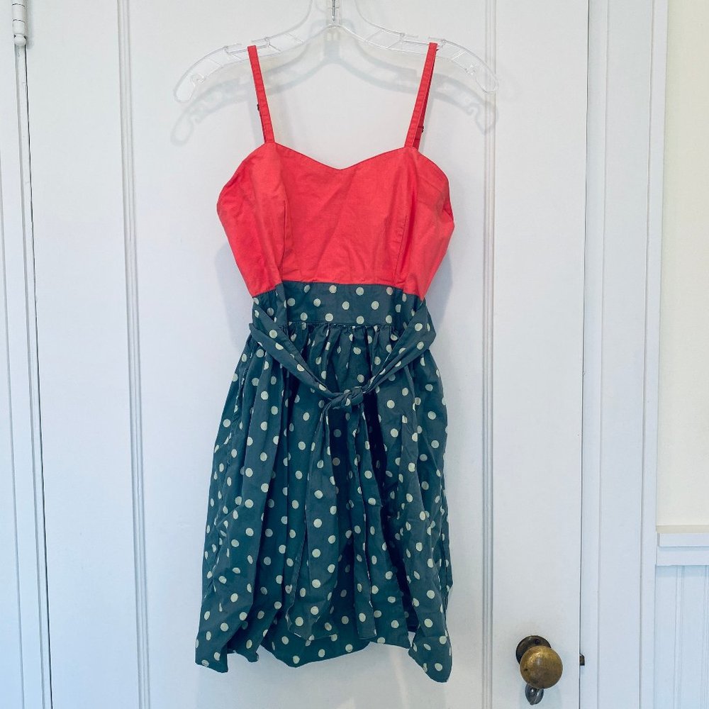 Modcloth Watermelon Tie Dress